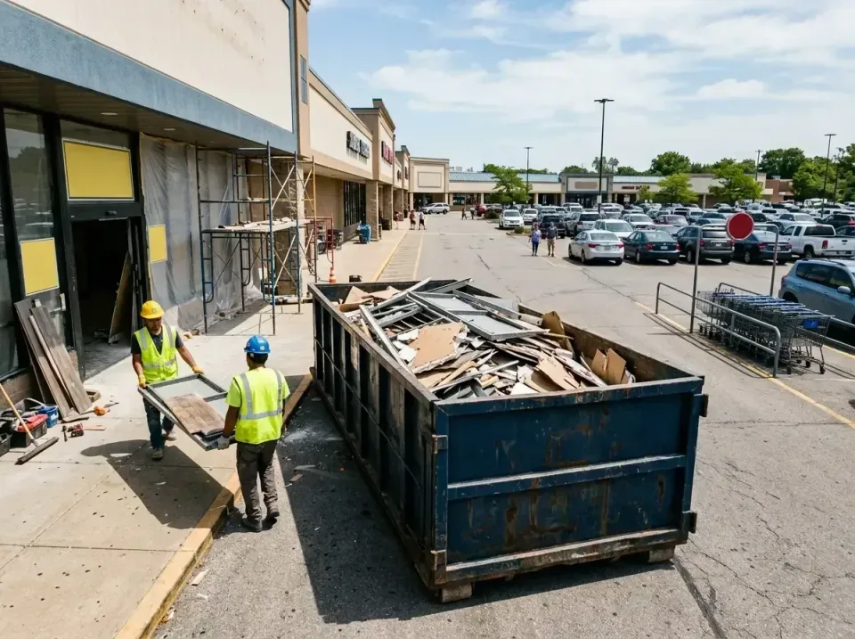 retail-store-renovation-debris-003 — frequently asked questions, Roll-off Dumpster Rentals in Auburn, AL